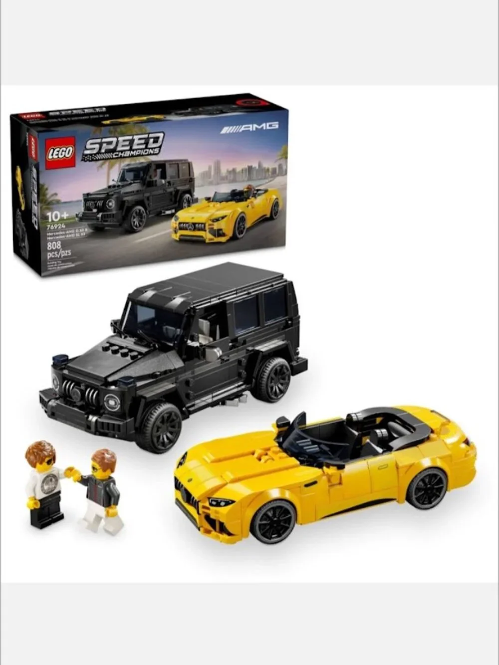 LEGO Speed Champions #76924 Mercedes-AMG G 63 & Mercedes-AMG SL 63 (808 pcs)